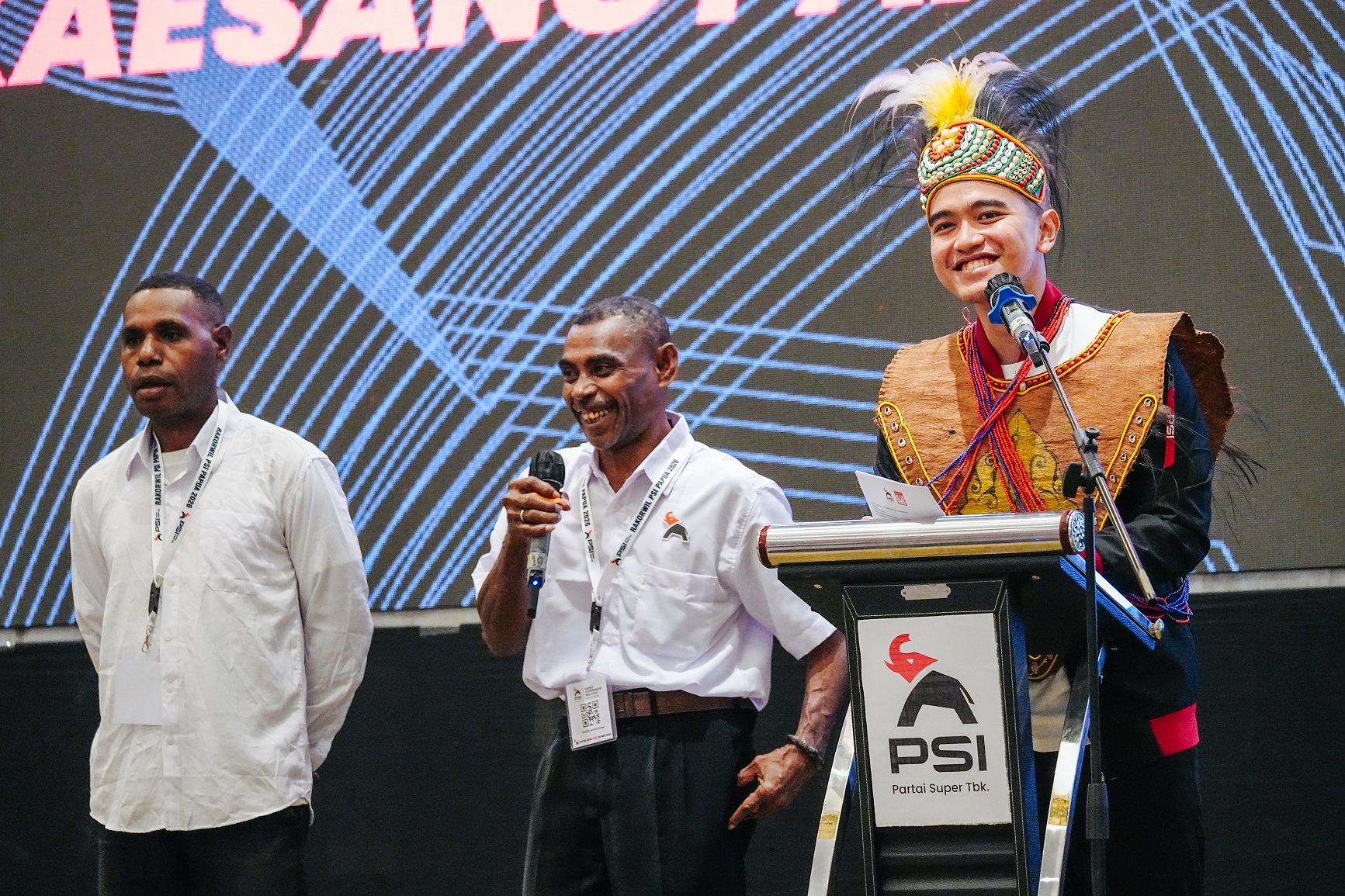 Buka Rakorwil PSI, Kaesang Beri Sinyal Jokowi Akan Berkunjung ke Papua.